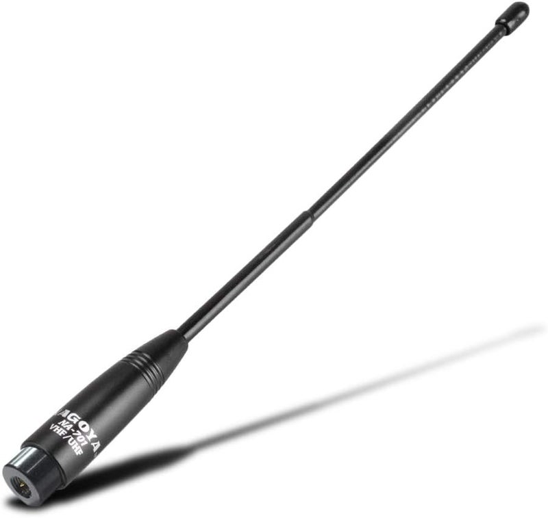 BTECH Nagoya NA-701 SMA-Male 8-Inch Whip VHF/UHF (144/430Mhz) Antenna for YAESU, Vertex, TYT, and Wouxun Radio - Image 1