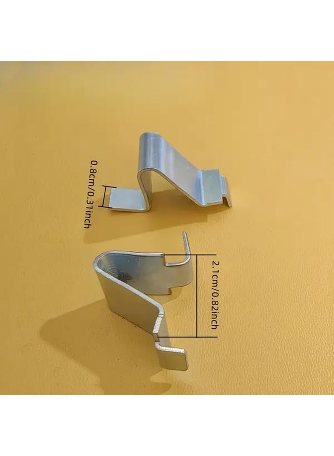 24pcs Zinc Alloy Adjustable Shelf Brackets No Tools Needed For Metal And Wood Frames - Image 2