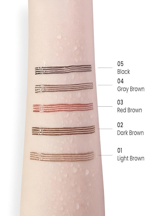 ShopBridge Eye Brown Contouring Pen, Black, 4-Pronged Tip, Waterproof Long-Lasting Formula, Professional Makeup Tool for Natural-Looking Brows - Image 5