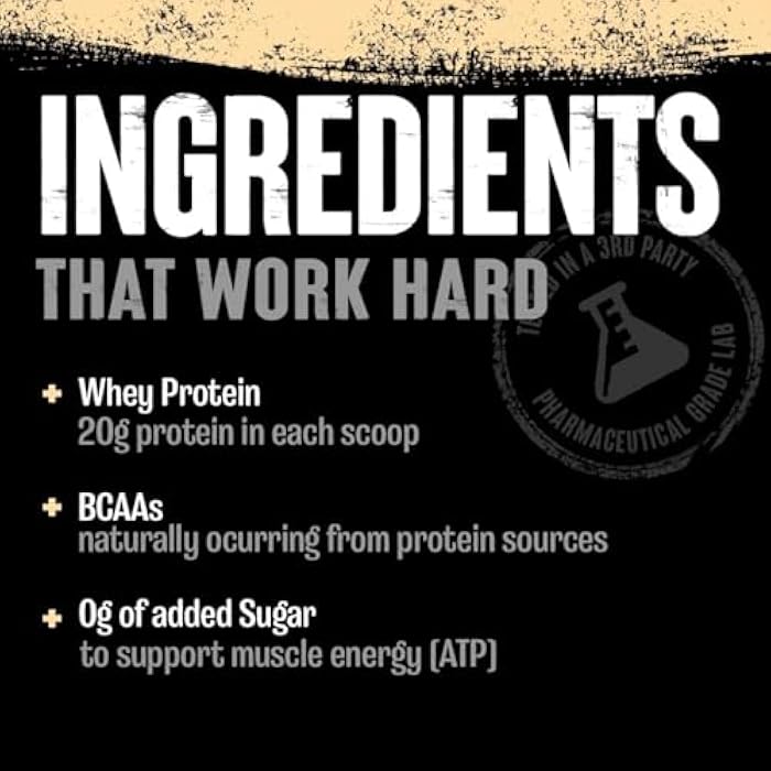 Animal 100% Whey Protein Powder Samples & Shaker Bottle – Real Instant Iced Coffee Whey + 20g of Protein, 120mg of Caffeine Meal Replacement with BCAA – Cold Brew Latte, 3 Single-Serving Packets - Image 5