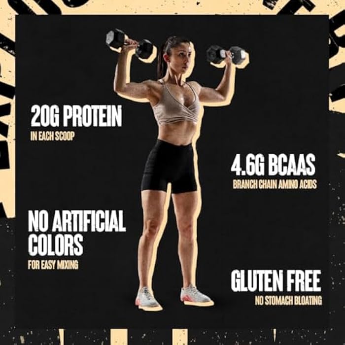 Animal 100% Whey Protein Powder Samples & Shaker Bottle – Real Instant Iced Coffee Whey + 20g of Protein, 120mg of Caffeine Meal Replacement with BCAA – Cold Brew Latte, 3 Single-Serving Packets - Image 2