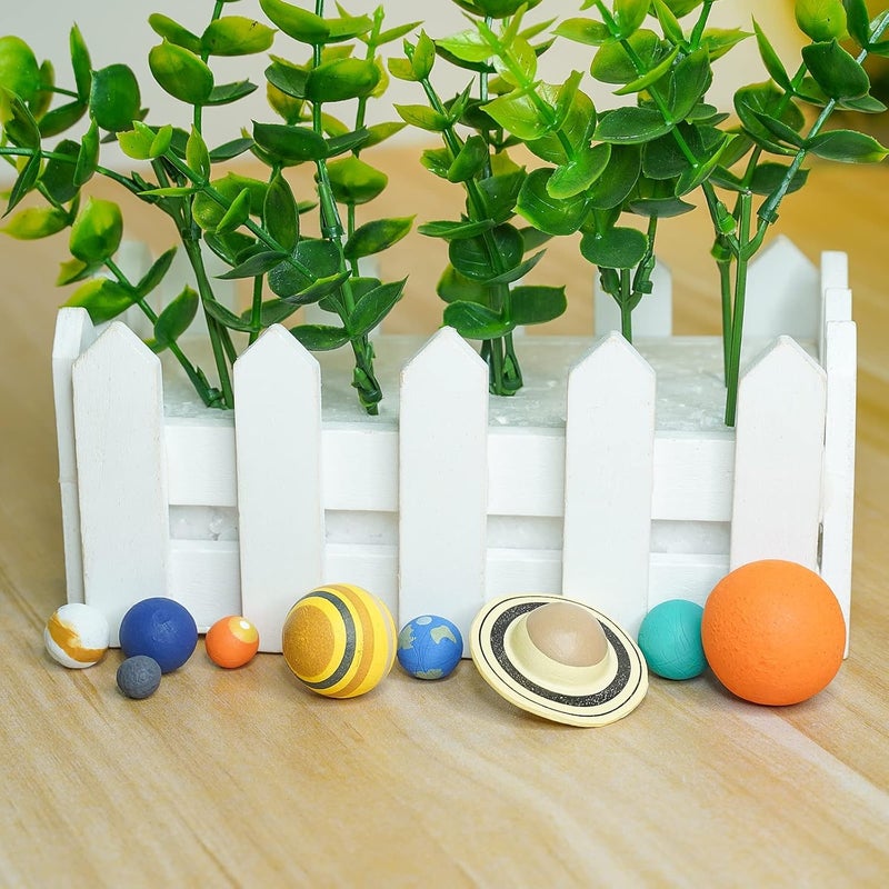 Nine Planets Model, Solar System Planet, Figure Playsets Collection Educational Toy for Astronomy Enthusiast, Fit for Toddlers and Kids suitable for 3+ - Image 5