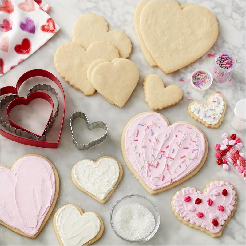 Wilton Nesting Hearts Cookie Cutter Set 4Piece - Image 4