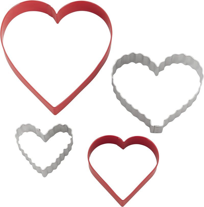 Wilton Nesting Hearts Cookie Cutter Set 4Piece - Image 3