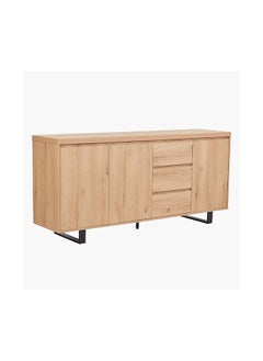Home Box Indus 3-Door Sideboard with 3-Drawers 45 x 85 x 190 cm  - Image 1