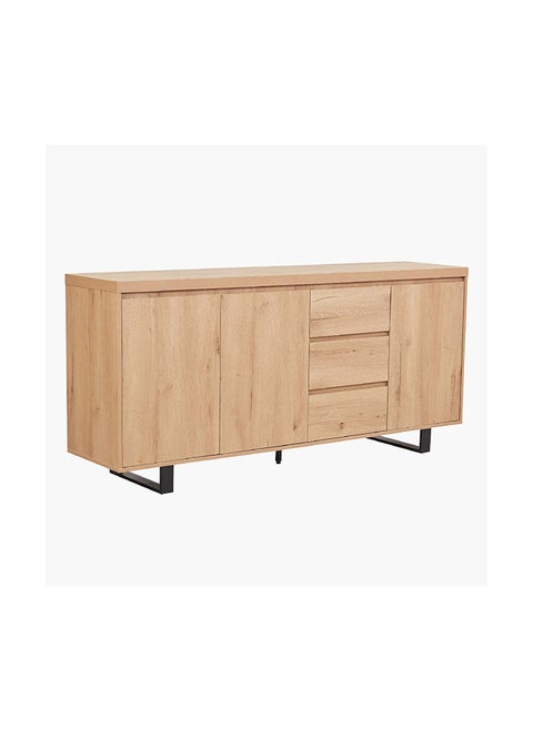 Indus 3-Door Sideboard with 3-Drawers 45 x 85 x 190 cm