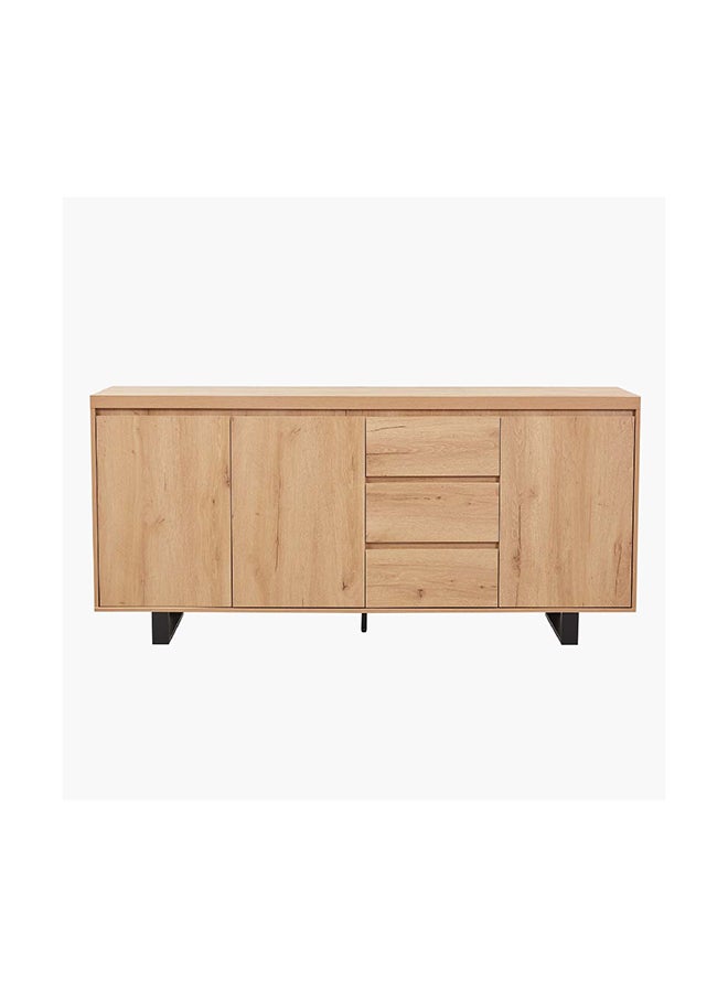 Home Box Indus 3-Door Sideboard with 3-Drawers 45 x 85 x 190 cm  - Image 2