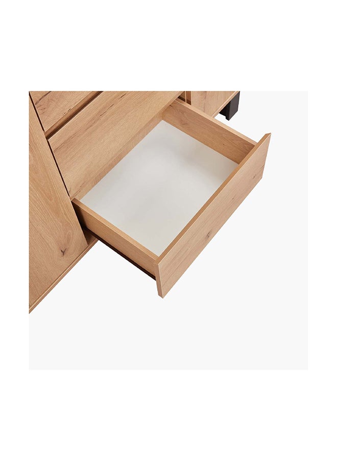 Home Box Indus 3-Door Sideboard with 3-Drawers 45 x 85 x 190 cm  - Image 3