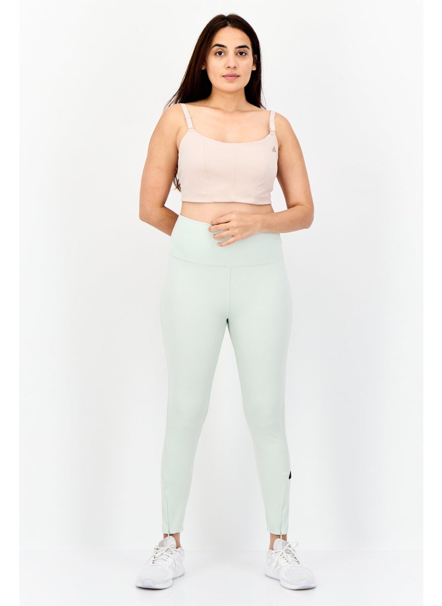 Adidas - Women Sportswear Fit Training Tights, Mint Green - Image 1