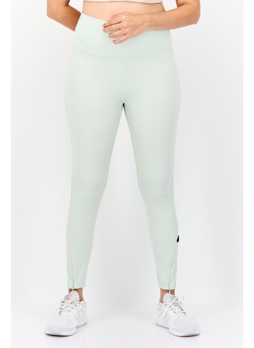 Adidas - Women Sportswear Fit Training Tights, Mint Green - Image 1