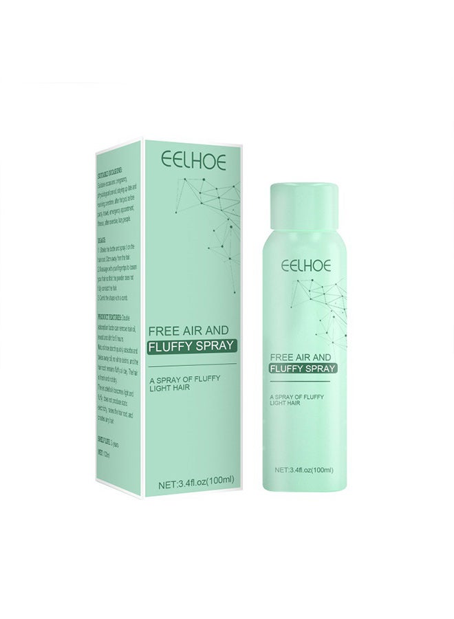إيلهو EELHOE بخاخ للشعر الجاف بدون غسل، رقيق وتصفيف، بدون شطف لإزالة الشعر الدهني - Image 1