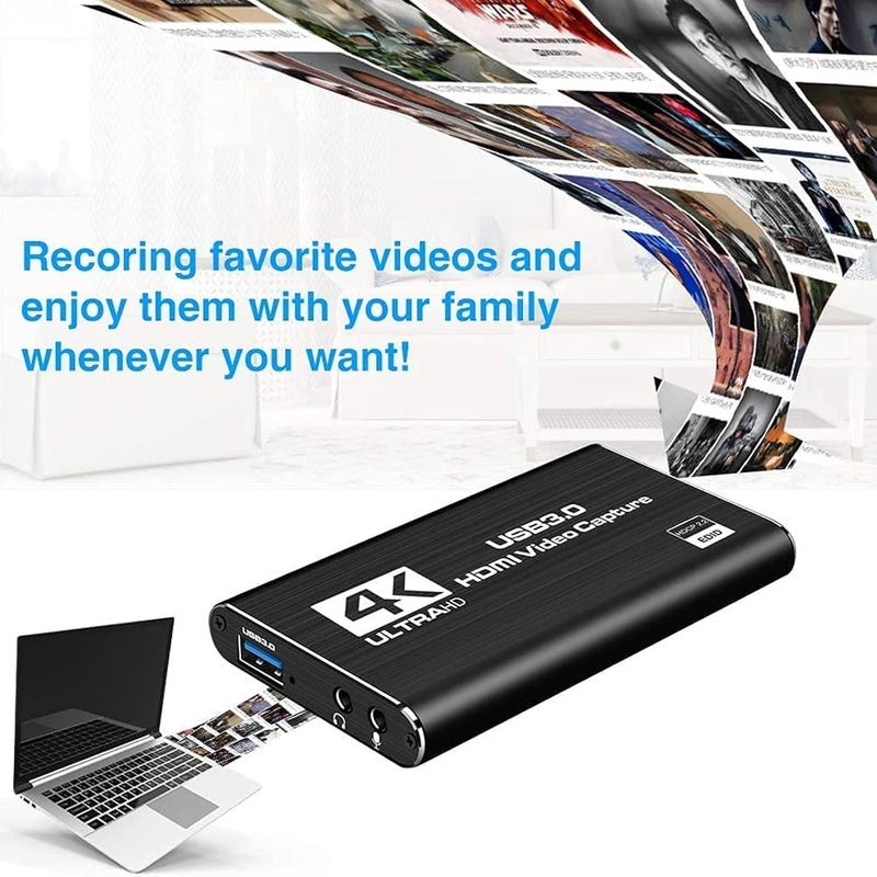 4K Ultra HD HDMI Video Capture Card via USB 3.0 - Image 4