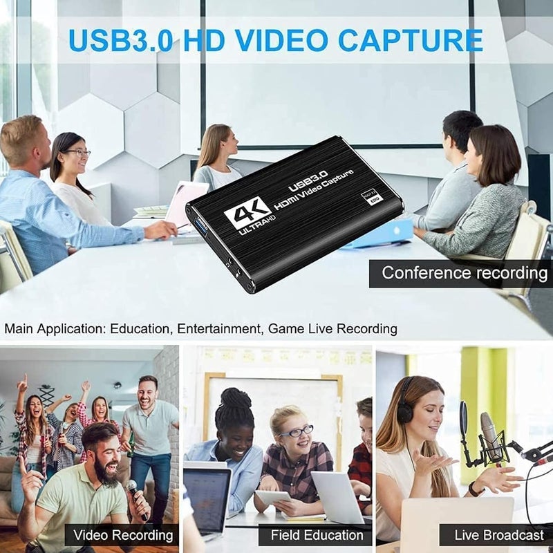 4K Ultra HD HDMI Video Capture Card via USB 3.0 - Image 5