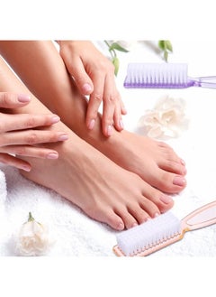 Patelai 15 Pieces Nail Brush for Cleaning Fingernails Nail Scrub Manicure Brush Handle Grip Cleaning Brushes Pedicure Brush for Toes and Nails Cleaning, 5 Colors(Fresh Colors)  - Image 4