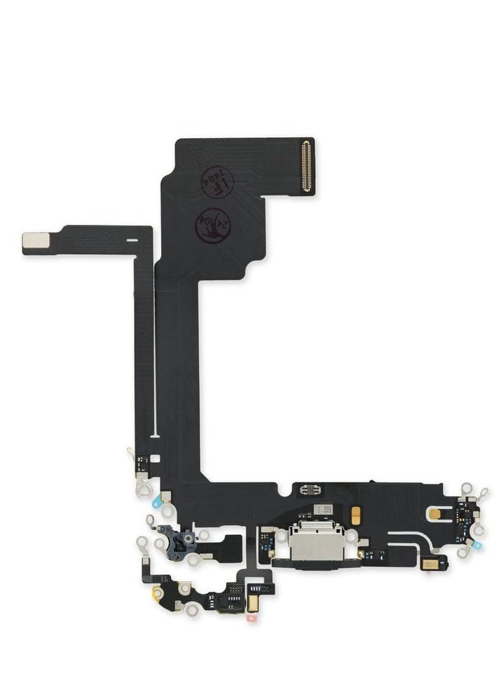 Generic - Charging Port Flex For iPhone 115 Pro Max Dock Charger Connector With MicroPhone Headphone Audio Jack Flex Cable - Image 1
