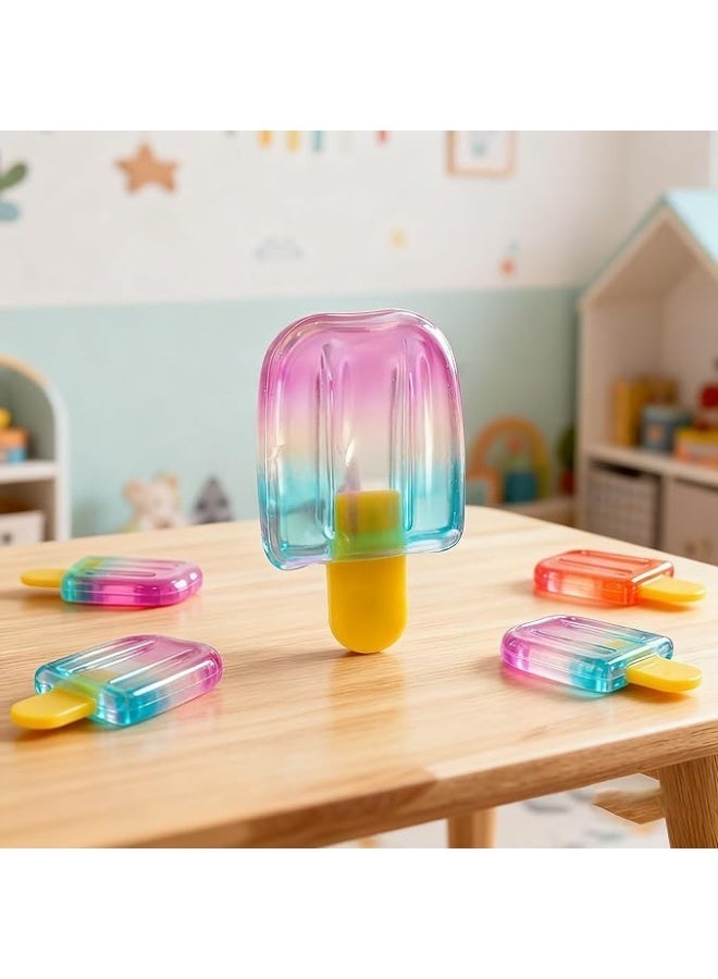 Needoh Cute Ice Cream Design Squeeze Stress Ball Fidget Stress Ball Drop Malt Sugar Balls Sensory for Anxiety Stress Easter Party Favors(F) - Image 2