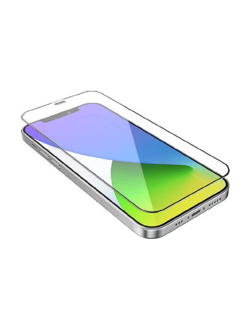 Tempered glass screen protector for Apple iPhone 12/12 Pro black  - Image 3