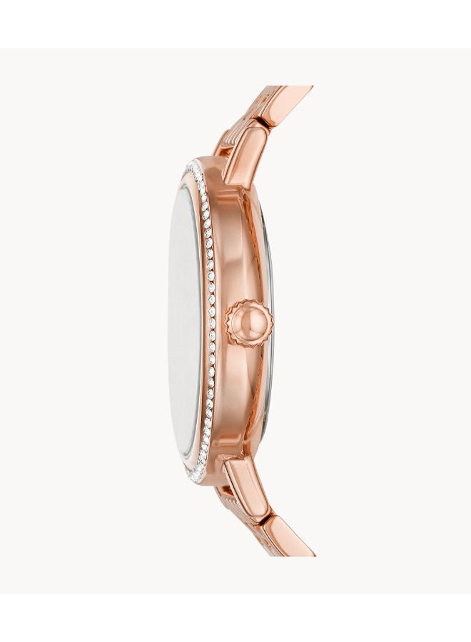 FOSSIL Women Stainless Steel Analog Wrist Watch BQ3656 - Image 3