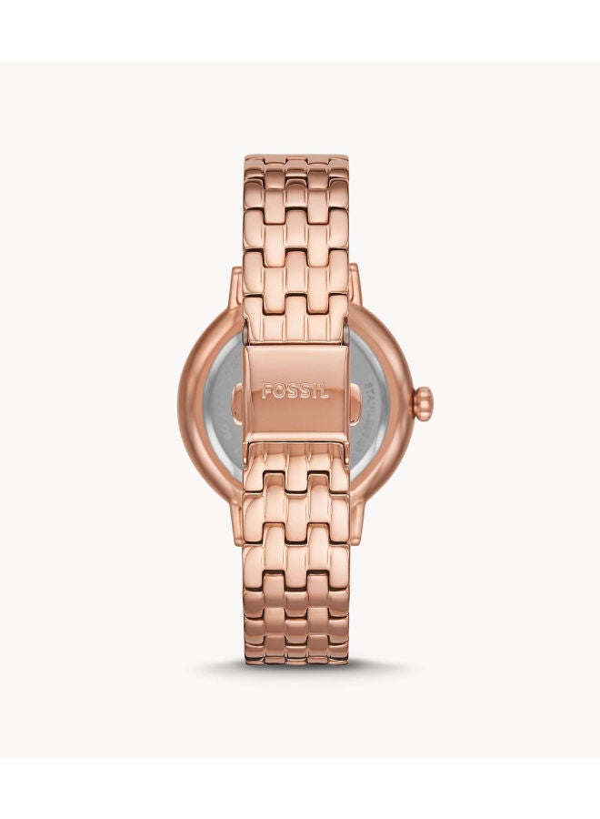 FOSSIL Women Stainless Steel Analog Wrist Watch BQ3656 - Image 2