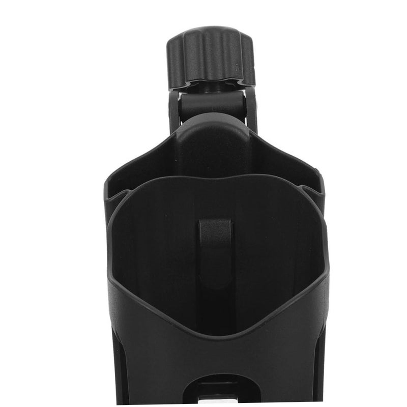 Adjustable Cup Holder For Wheelchairs Walkers Strollers 2 Pack Black - Image 4