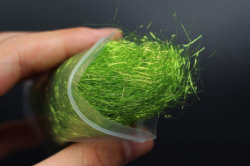 Tigofly 8 Packs 8 Colors 2g ICE Dubbing Ice Dub Thread Wing Body Trout Nymph Fly Fishing Tying Materials Green Red Golden Silver Pearl - Image 3