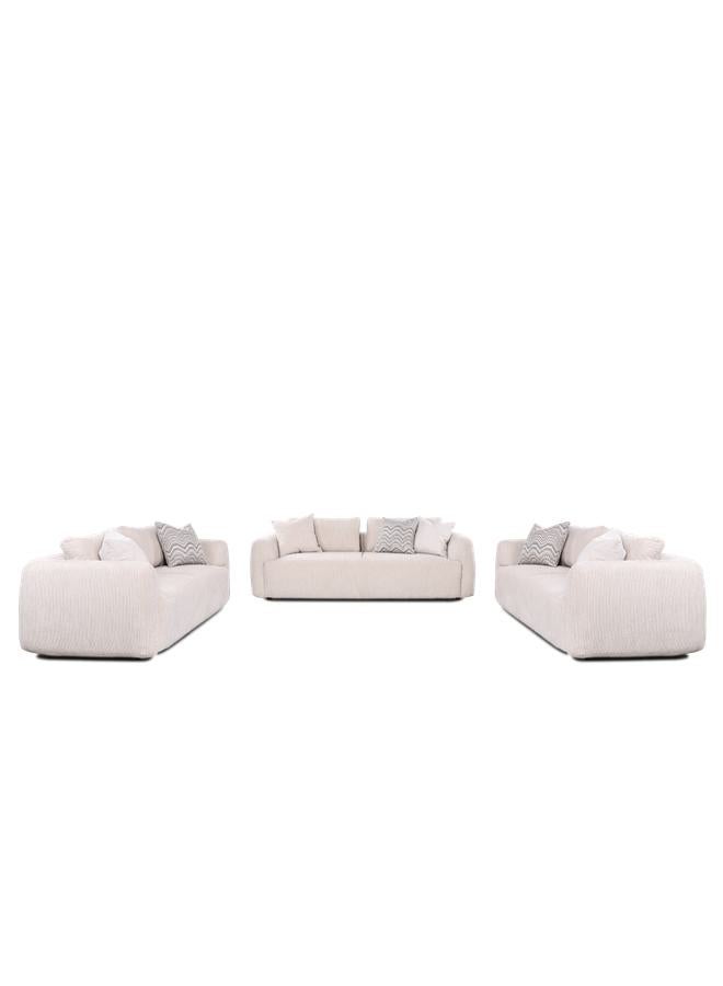 Miro Beige two-seater sofa - Image 1