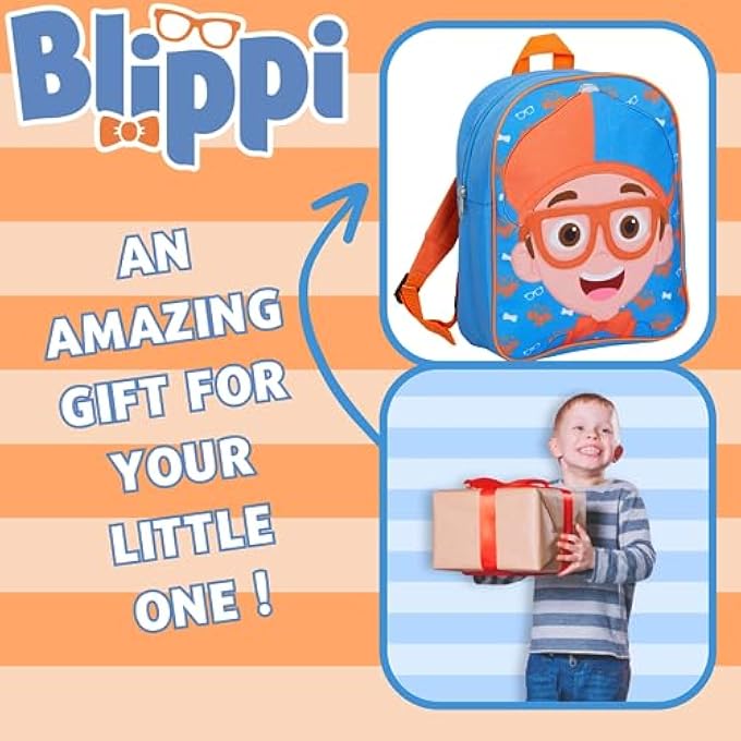 Blippi حقيبة ظهر للأطفال الأولاد والبنات حقيبة ظهر ثلاثية الأبعاد لمرحلة ما قبل المدرسة - Image 3