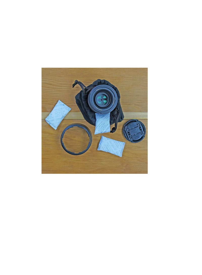 50 جرامًا من هلام السيليكا الأزرق النقي القابل لإعادة الاستخدام والممتص للرطوبة العالية ، عبوة جافة ومزيل للرطوبة ومزيل للرطوبة وغير سامة لغرفة المطبخ وأكياس تخزين الملابس ومسدس كاميرا إلكتروني (50 جم - Image 2