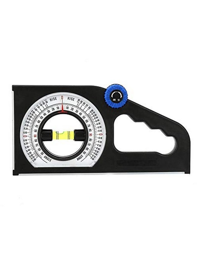 Garosa Engineering Inclinometer Abs Universal Slope Measuring Ruler Multifunction Angle Meter 0180° For Household Industrial Use  - Image 1