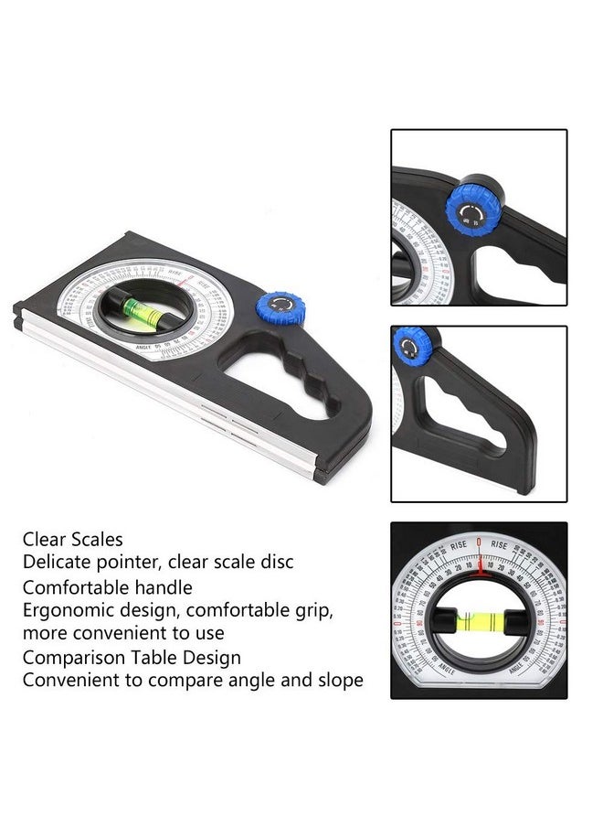 Garosa Engineering Inclinometer Abs Universal Slope Measuring Ruler Multifunction Angle Meter 0180° For Household Industrial Use  - Image 5