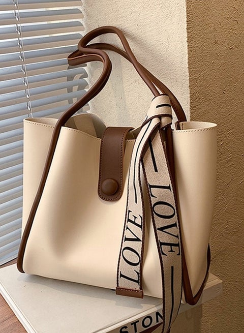 Tote Bag with Pockets,Crossbody Bag Tote，Large  Tote Purse,Top Handle Shoulder Handbags,Casual Work Bags,Everyday School Bags, Everything Tote Bag for Working,Traveling,Shopping,One Size,Brown