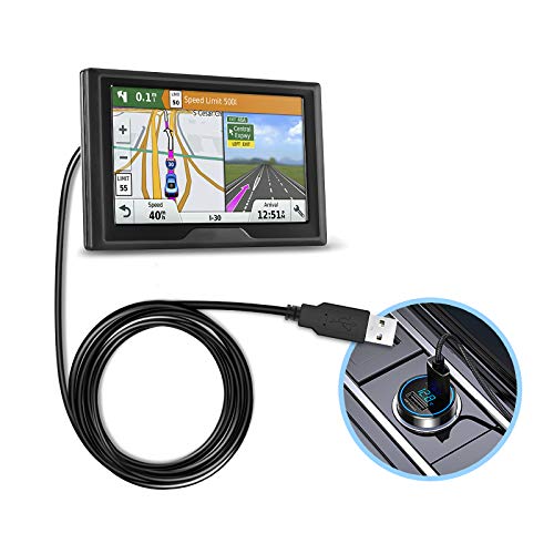 Pixelman GPS Charger Cable,Mini USB 6.6ft Universal GPS Charging Cord With Voltage Regulator Module 90 Degree Angle Mini USB Power Wire for Garmin GPS Navigator Drive 51 65 Nuvi 50lm 2555lmt 2595lmt 40lm 1300 - Image 2