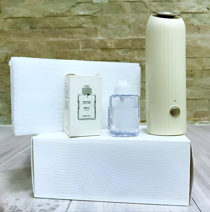 Rechargeable Air Freshener - Modern Smart Air Purifier with 30ml Fragrance Tank, Multi-Color Options, Automatic & Manual Modes for Aromatic Experience - Image 2