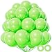 KAWKALSH Lime Green Latex Party Balloons 110 Pack 12 inch Light Green Balloons Round Helium Fruit Green Balloons for Birthday Dinosaur Jungle Baby Shower Party Decoration - Image 2
