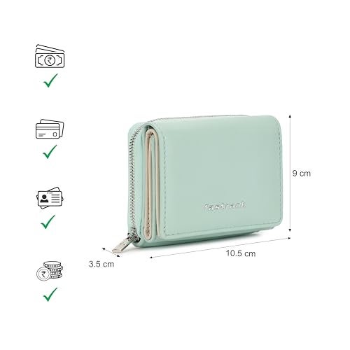 Fastrack Women's Pocket Essentials Wallet | Compact & Convenient | Coin Purse, Card & Cash Slots | Everyday Carry | 6 Months Warranty - Image 4