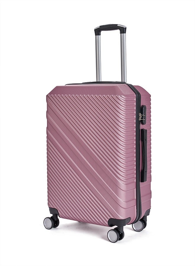 ليمرا شنط سفر من ليمرا مكون من 3 حقائب أمتعة بتصميم صلب و حديث لون روزجولد - Image 2