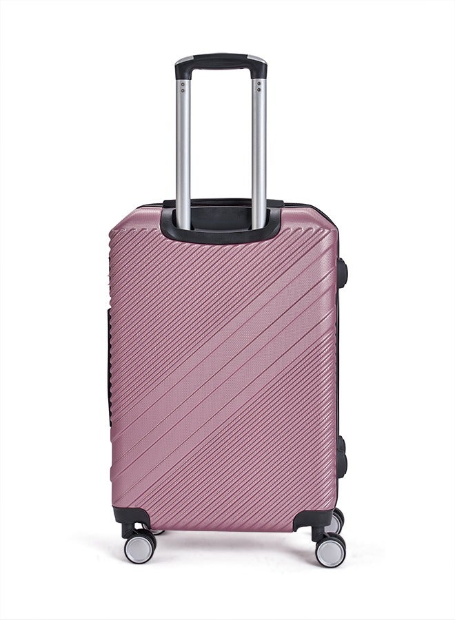 ليمرا شنط سفر من ليمرا مكون من 3 حقائب أمتعة بتصميم صلب و حديث لون روزجولد - Image 3