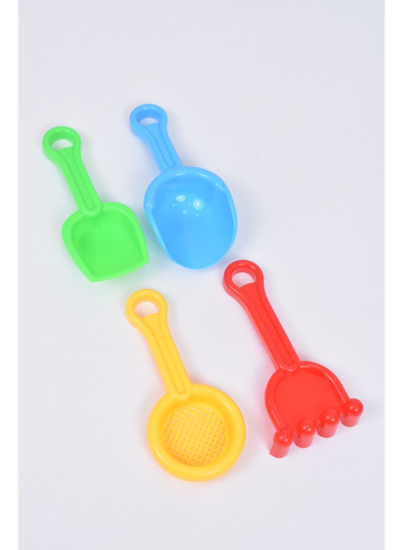 FUN MOMENT Kids Sand Beach Toy Set with Bucket and Sand Molds - 11 Pieces - Image 4