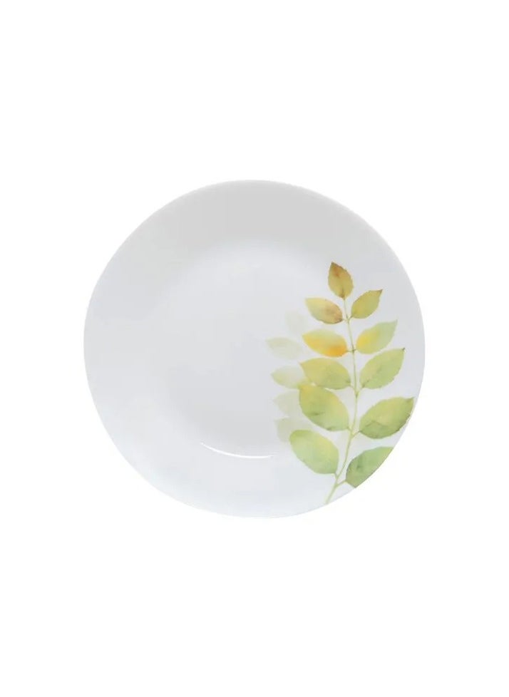 Laopala Dinner Set 44Pcs Ivory Autumn Shadow - Opal Glass Dinnerware, Floral Design, Multi-colored, Dishwasher Proof, and Microwaveable.  - Image 3