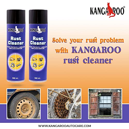 Kangaroo® Rust Remover Spray, Multipurpose- 500 ML Each (Set of 4) - Image 4