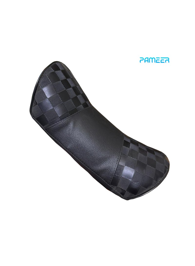 بامير وسادة رقبة مقعد السيارة أثناء السفر، مسند رقبة من إسفنج الذاكرة، مسند رأس للنوم في السيارة، مسند رأس لمقعد السيارة، مسند للظهر مع حزام مرن وحقيبة مناسبة لمقعد القيادة - Image 1