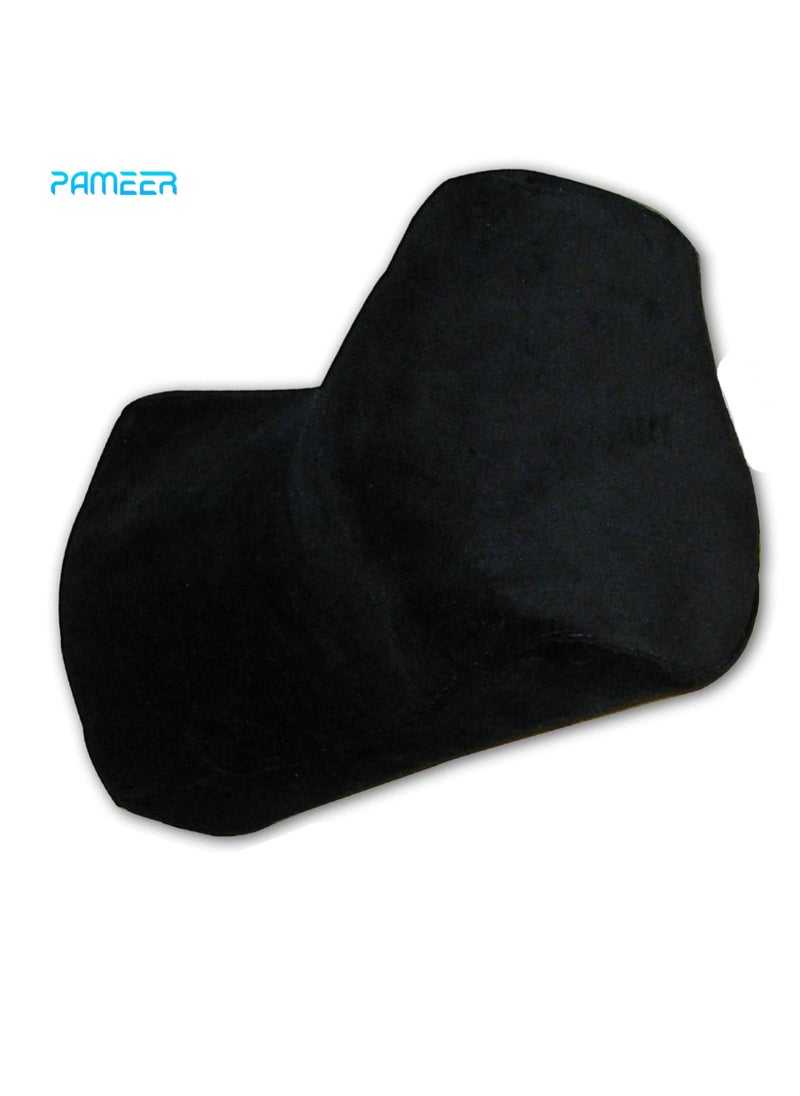 PAMEER Car Seat Neck Pillow Travel Neck rest Memory Foam Neck Support Car Sleeping Headrest Car Seat Neck Back Rest Support With Elastic Strap and Pouch Suitable for Driving Seat  - Image 2