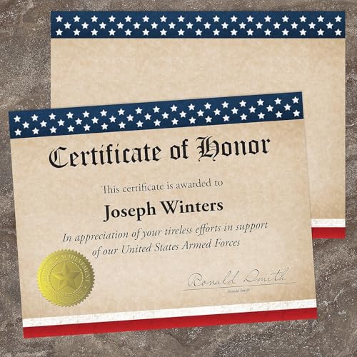 Great Papers! Patriotic Certificate, 25 Count, 8.5"x11" (2015083) - Image 2