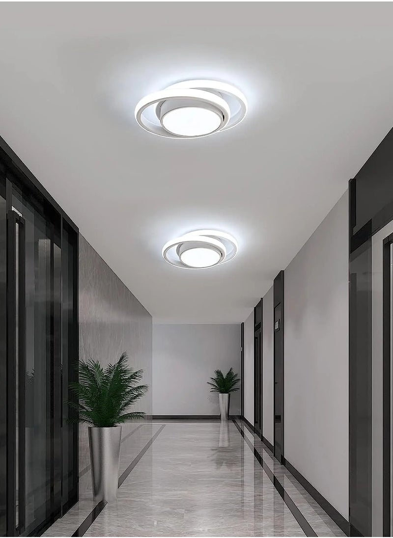Comely 2 Piece LED Ceiling Light Modern Design Round Ceiling Light Cold White  - Image 3