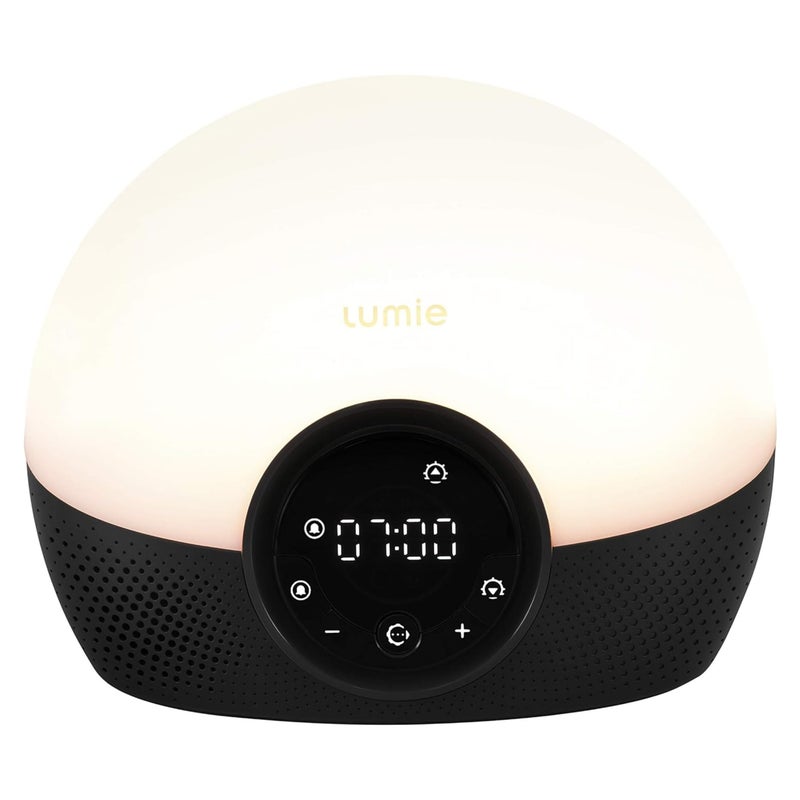 Lumie Bodyclock Glow 150 - Sunrise & Sunset Alarm Clock - Bedside Lamp with Custom Light Duration - Wake-Up, Night & Reading Light - Warm LEDs - Image 1