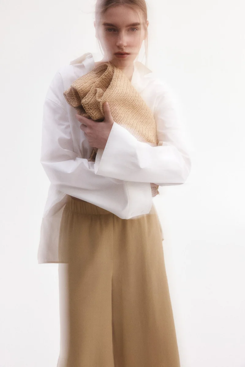 اتش اند ام بنطلون كولوت بتصميم واسع