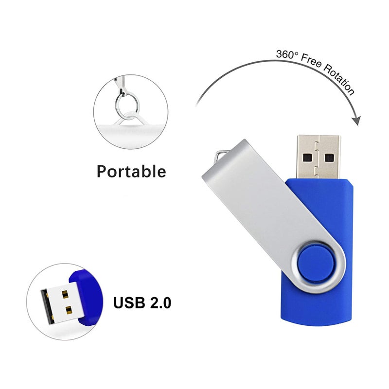 Rpanle USB for Windows 10 Install Recover Repair Restore Boot USB Flash Drive, 32&64 Bit Systems Home&Professional, Antivirus Protection&Drivers Software, Fix PC, Laptop and Desktop, 16 GB USB - Blue - Image 4