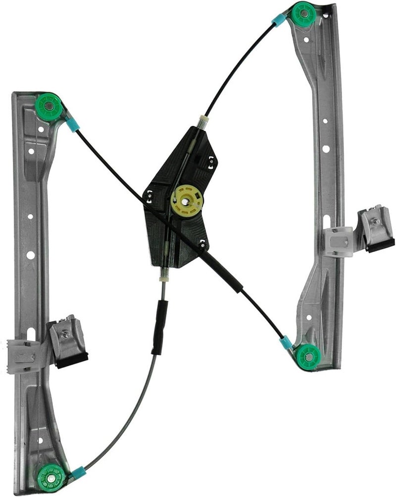 TRQ Front Left Window Regulator Drivers Side Compatible with 2012-2013 Mercedes-Benz C250 2008-2013 C300 C350 C63 AMG 2010-2013 E350 E550 E63 AMG - Image 1