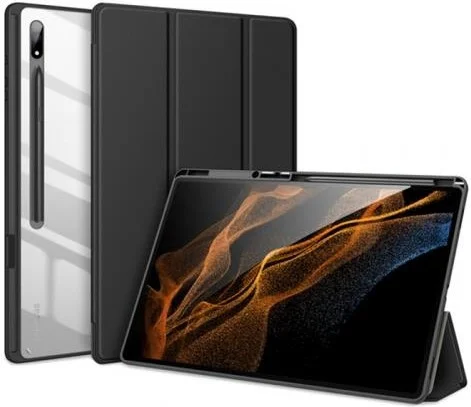 Polhammobile Polham Samsung Galaxy Tab S7 (T870-T875-T876B) Tablet Case with Pen Stand and Magnetic Sleep Mode