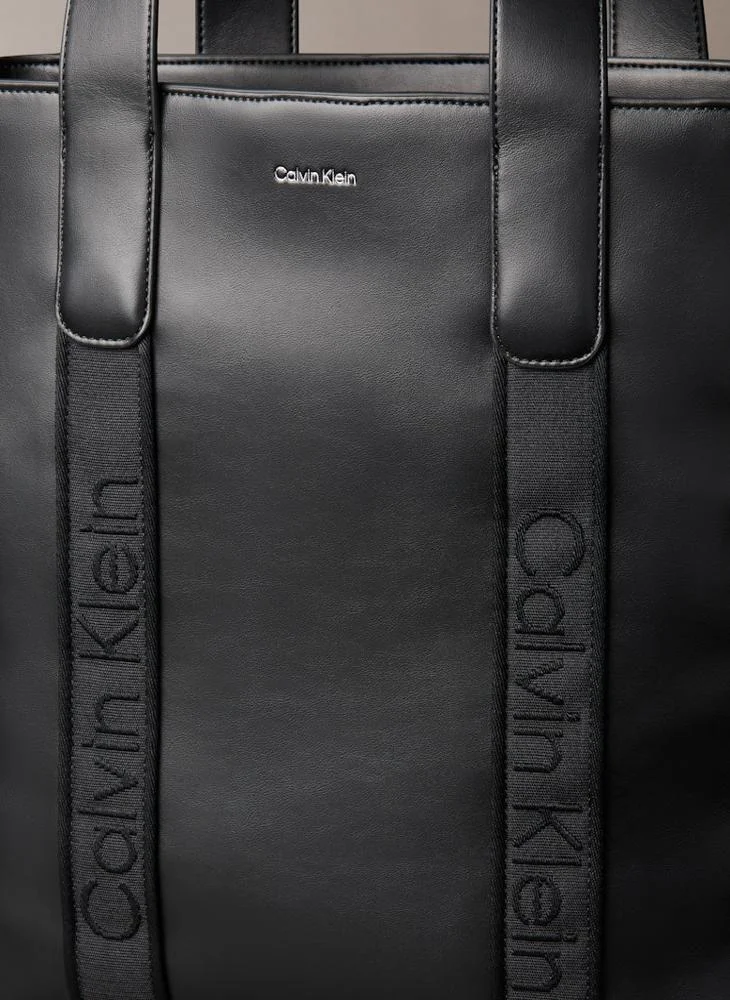 CALVIN KLEIN Casual Webbing Strap Tote
